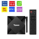 ТВ-приставка Tanix TX6S, HD 4K, Allwinner H616, Android 10,0, 4 + 3264 ГБ