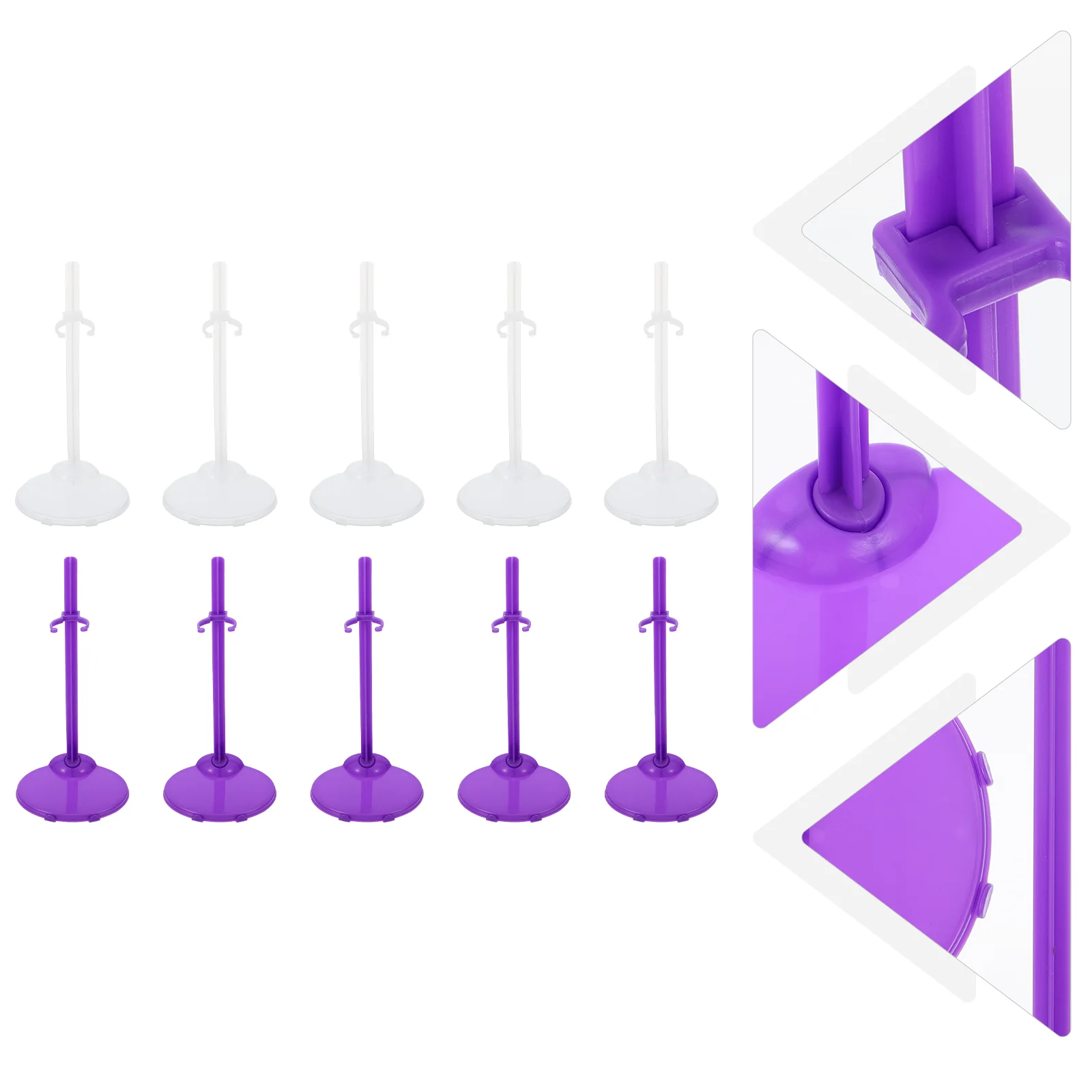 

20 Pcs Stand Aew Action Figures Display Rack Holding Stand Bracket Body Stand Toy Stand Support