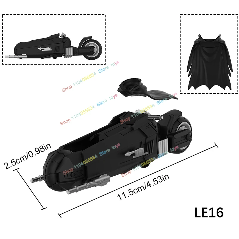 Фигурки аксессуары для мотоциклов оружие брюки детали модельные блоки набор