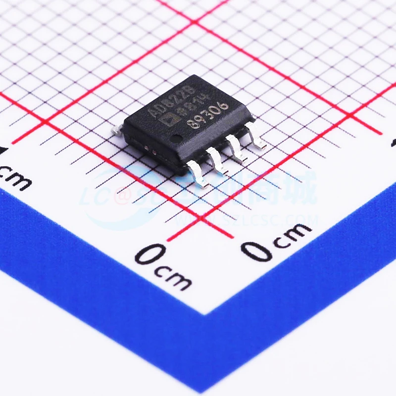 

5PCS AD822BRZ-REEL7 AD822BRZ dual precision operational amplifier package Sop-8
