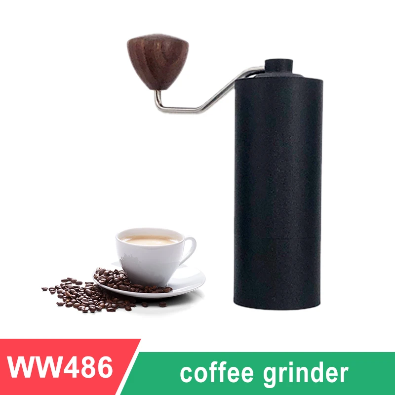

Manual Coffee Grinder Portable Coffee Grinder Aluminum Coffee Miller Coffee Bean Milling Machine 25g Conical Burr Grinder