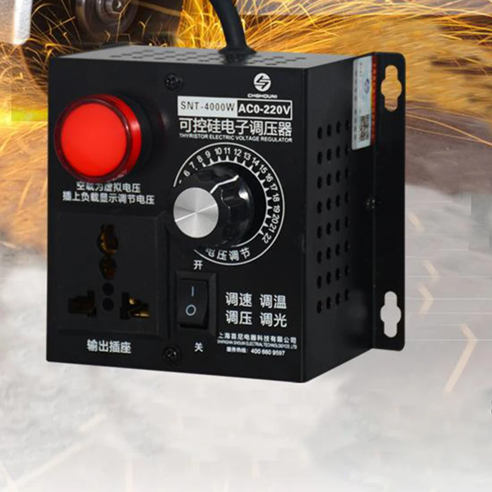 

Brand New Voltage Regulator Controller Metal Case Motor Fan Speed Universal
