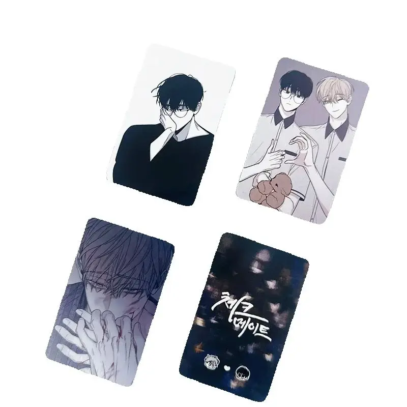 4 шт./компл. корейский Manwha Checkmate ломо-карта Jeong Eunsung персонажи Lee Suhyun 3-дюймовая