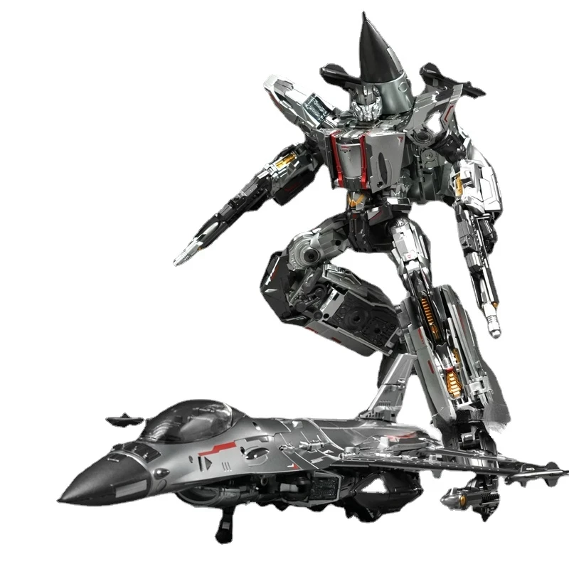 

Transformation DST01-002 F16 HighDrive Dream Star Toys DST01-001 Slingshot Superion Plane Alloy Action Figure Robot Deform Gift