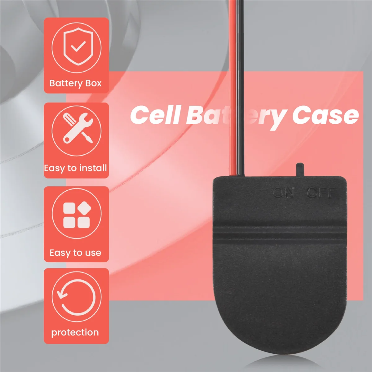 10 шт. держатель для кнопок CR2032 батарей