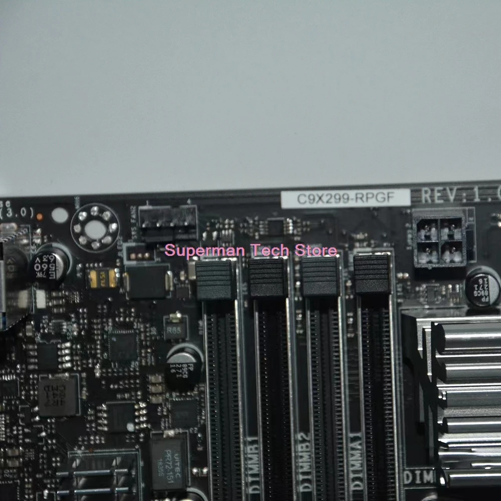 Флэш-материнская плата i7 i9 X-Серия процессора без ECC DDR4 флэш-памяти M.2 для Supermicro