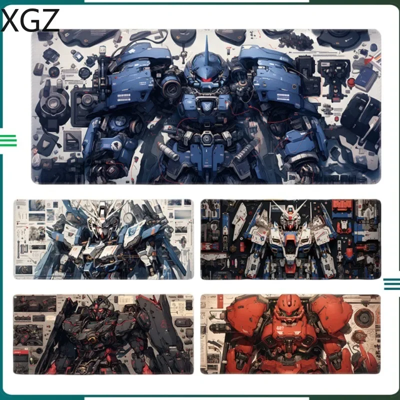 Новый продукт Gun dam Аниме Коврик для мыши mecha warrior темно-синий Zaku red компьютерный
