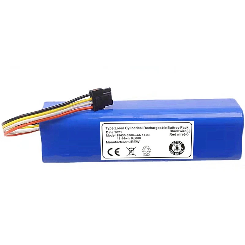 Аккумулятор для робота-пылесоса Xiaomi Roborock S5 max S50 S51 S52 S55 14 8 в 6800 мАч - купить по