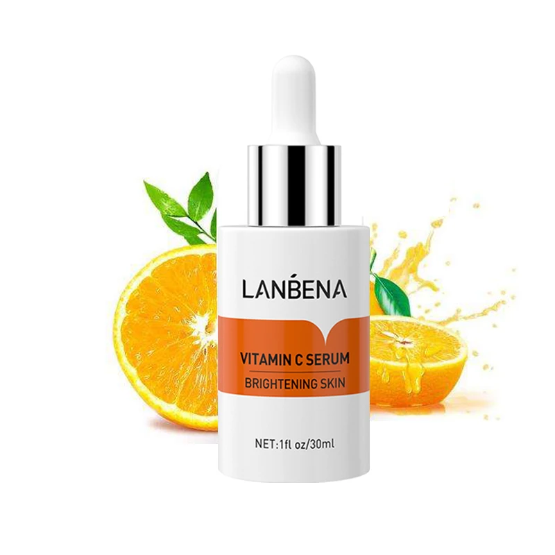 

LANBENA Vitamin C Serum ReducesThe Formation Of Hidden Visible Spots OnThe Skin Revealing A Brighter Aura Facial Whitening Serum