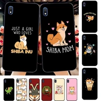 toplbpcs cute cartoon animal shiba inu phone case for samsung a51 01 50 71 21s 70 31 40 30 10 20 s e 11 91 a7 a8 2018