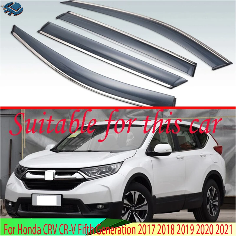 

Пластиковый Наружный козырек для вентиляции для Honda CRV CR-V пятого поколения 2017 2018 2019 2020