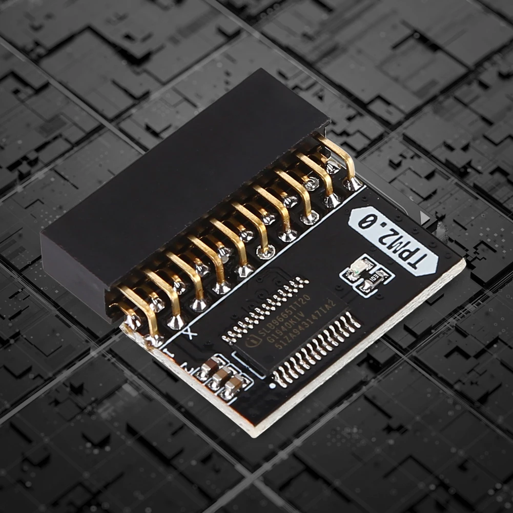 

TPM 2.0 Encryption Security Module Replacement Part Module Motherboard 4 GB Memory Module 20-1 Pin for Gigabyte Platform