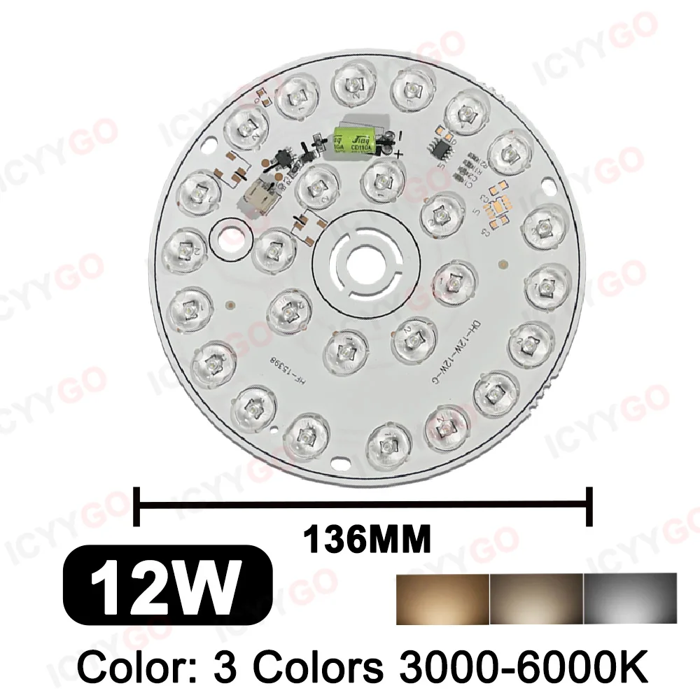 

Светодиодные чипы ICYYGO 220V-6W 12W 18W