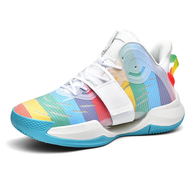 

New high-quality basketball shoes men's sports shoes basketball shoes autumn high-top non-slip outdoor sports shoes four seasons