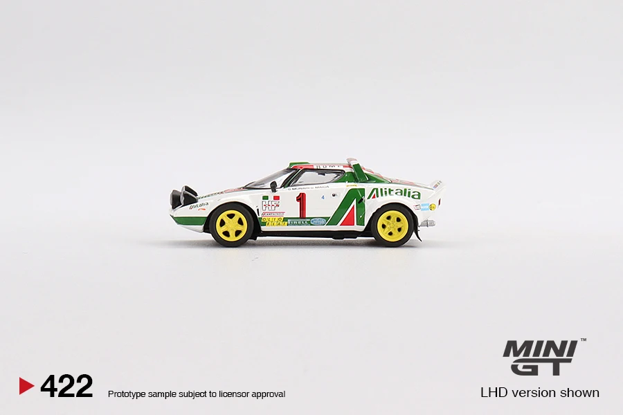 Мини GT 1:64 Lancia Stratos HF 1997 Rally MonteCarlo Winner #1 MGT00422-CH LHD Oct