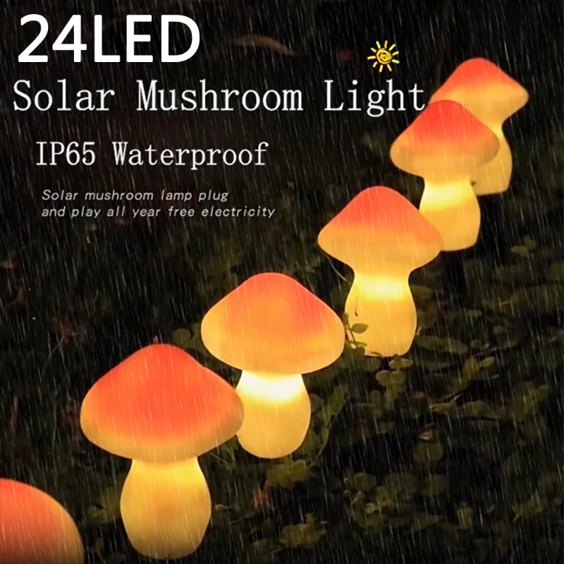 

Светодиодные фонари, уличное садовое украшение, водонепроницаемое сказочное освещение, Солнечная гирлянда, дорожные лампы для газона, украшение на день рождения