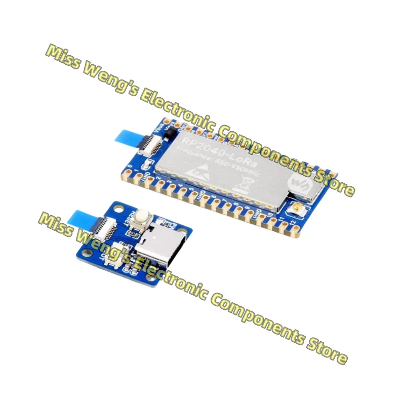 Макетная плата RP2040 LoRa SX1262 радиочастотный чип модуль связи на большие расстояния