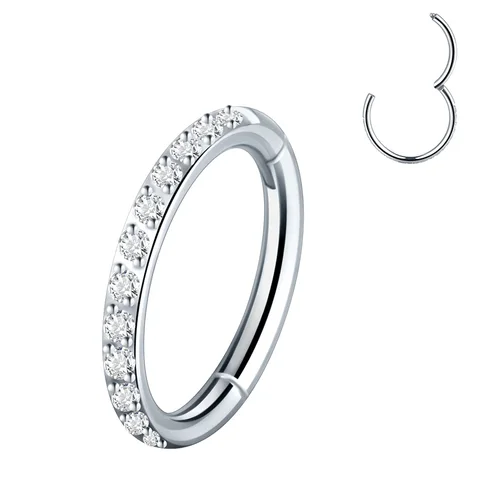 Серьги-кольца Daith из стали 316L SWANJO