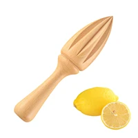 citrus juicer reamer handmade beech wood reamer handheld juicing tool squeezer extractor for lemon lime orange fruit