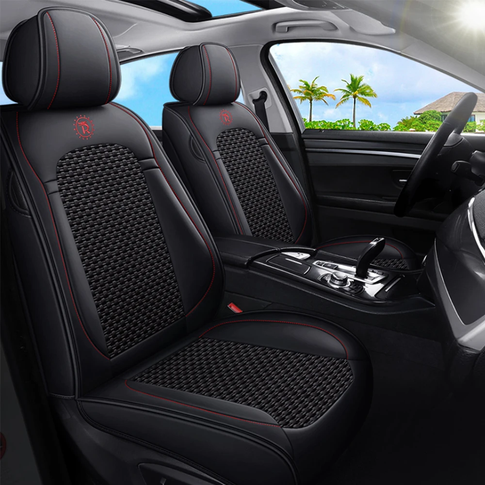 Universal Car Seat Cover for Nissan Qashqai Juke X-Trail Armada Altima Cube Dualis Tiida Bluebird Rogue Sport Auto Accessories