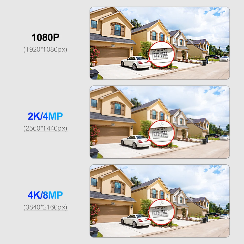 IP-камера Techage H.265 Ultra HD 2K/4K беспроводная уличная скоростная купольная PTZ-камера 4