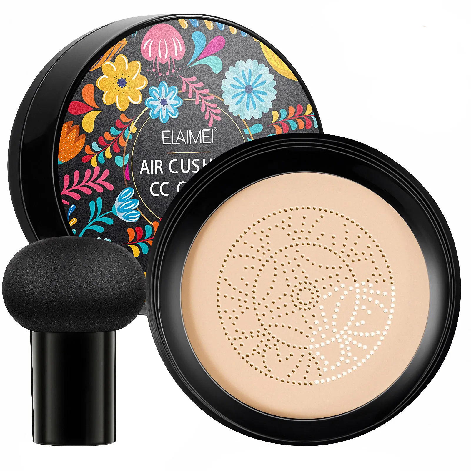 

Air Cushion CC Cream Lasting Moisturizing Cushion BB Cream CC Cream Foundation Full Coverage Even Skin Tone Suitable For All