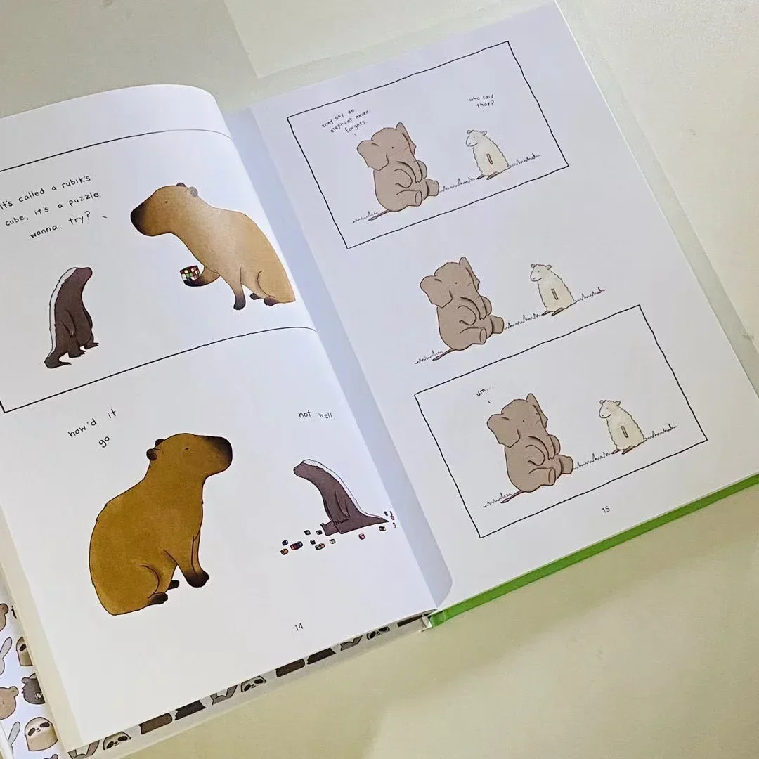 3-книги Liz Climo милый мультяшный комикс маленький мир лучший медвежонок-лобстер