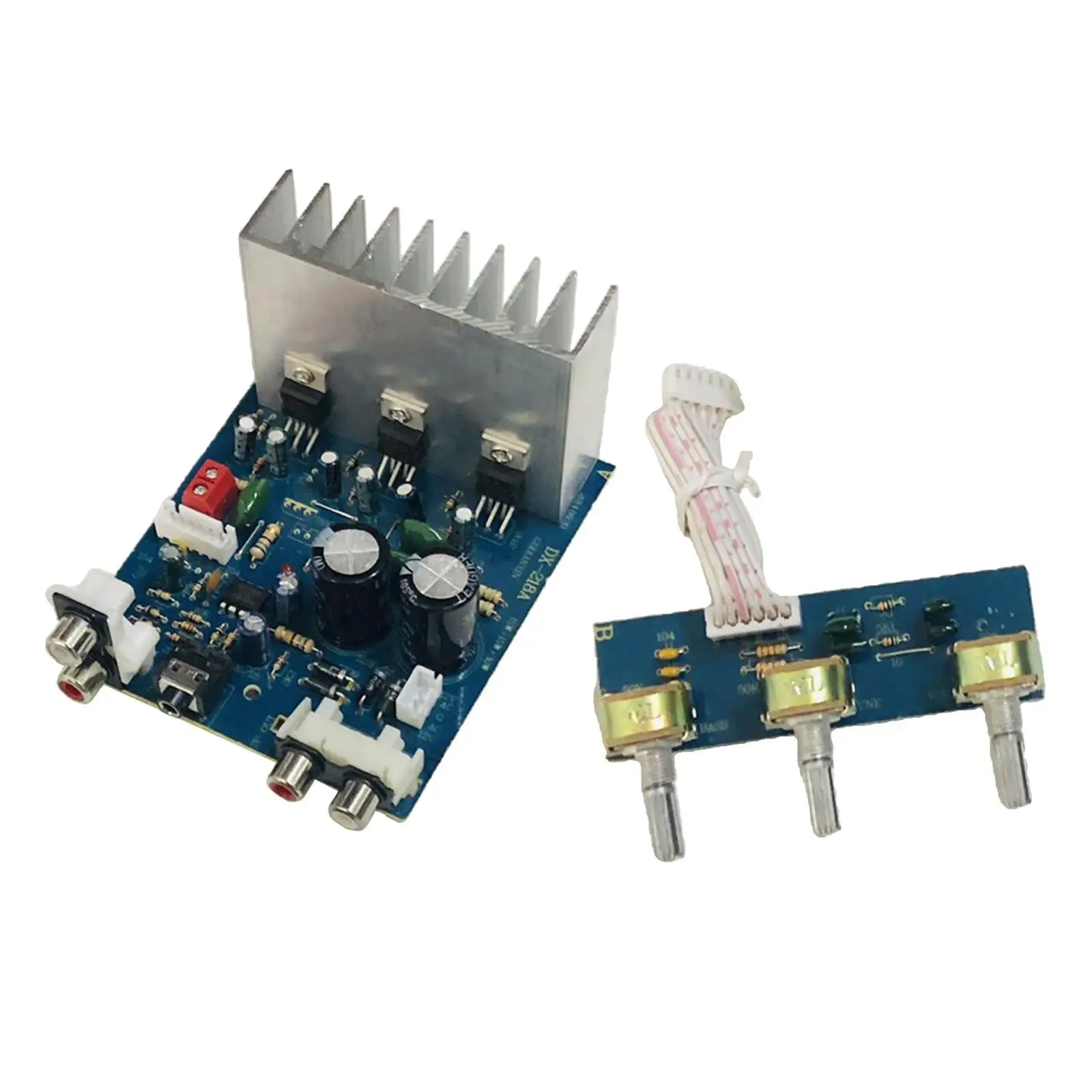 3-канальная Плата усилителя сабвуфера TDA2030 2 1 стерео аудио модуль 12 В