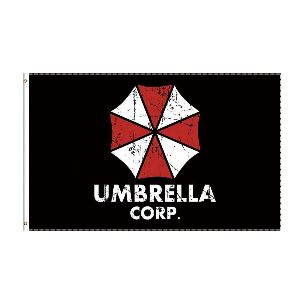 

3x5 Ft Resident EvilsFlag Polyester Printed Banner For Decor