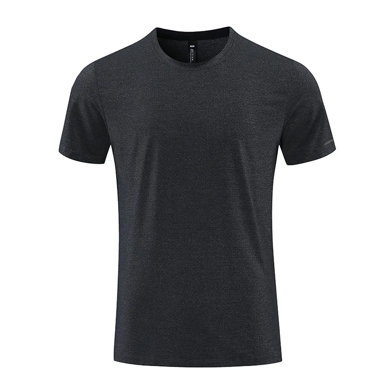 Men's Summer Casual Comfortable Tight-Fitting T-Shirt Sports Gym Sportswear Quick-Drying Breathable Shirt S-4XL