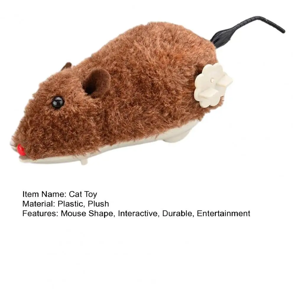 Игрушка для кошек реалистичная форма мыши развлекательная игрушка облегчение