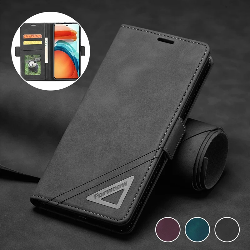 

Card Pocket Wallet Case for Redmi 10C 10A Xiaomi Redmi Note 11 11 Pro 10 10 Pro Poco M4 Pro X4 Pro PU Leather Flip Cover Capa
