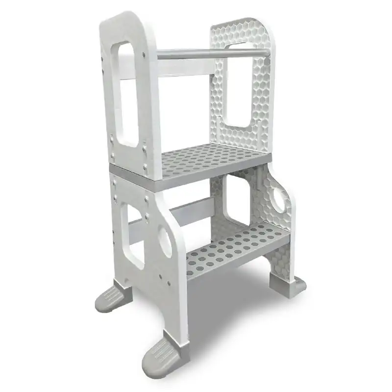 

CORE PACIFIC Kitchen Buddy 2-in-1 Stool for Ages 1-3 safe up to 100 lbs.