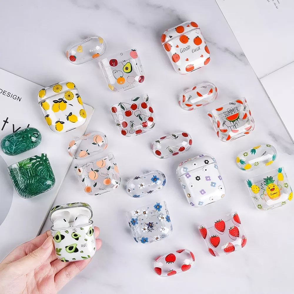 

PC Hard For Airpods 2 1 Earphone Cases For Airpods 3 Clear Transparent PC Earphone Cover for airpods 3 2021 pro