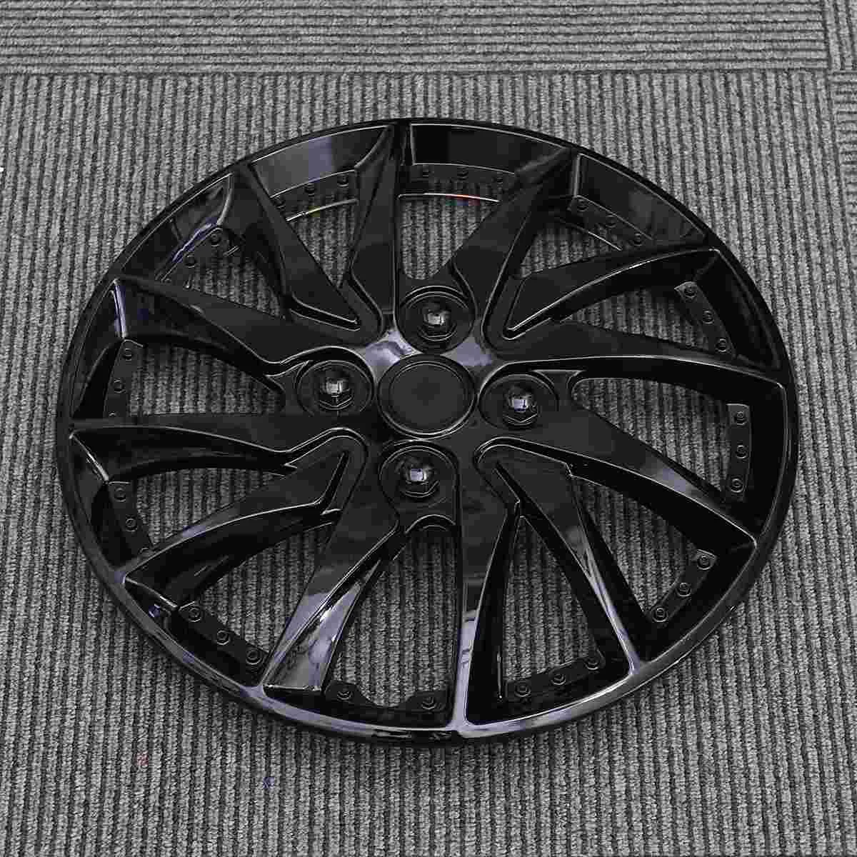 

Car Wheel Hub Cap Automotive Wheel Covers Auto Wheel Hub Cover Replacement Accessories 14 Inch Black