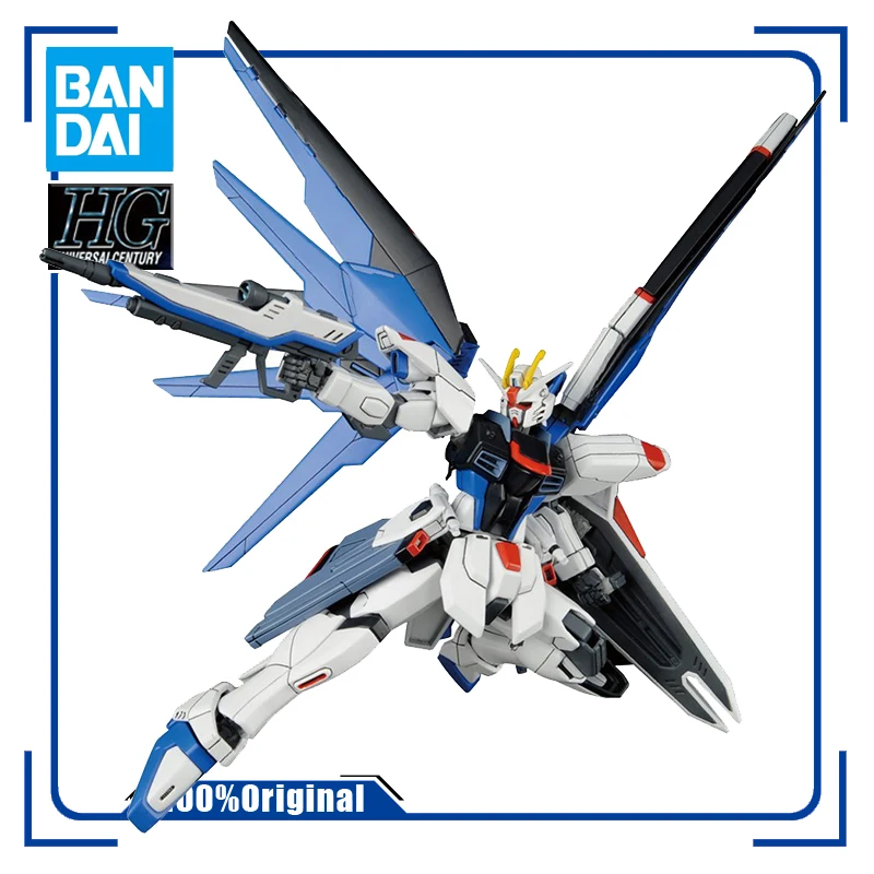 

BANDAI HGUC 192 ZGMF-X10A REVIVE Freedom Gundam Assembly Plastic Model Kit Action Toy Figures Anime Gift