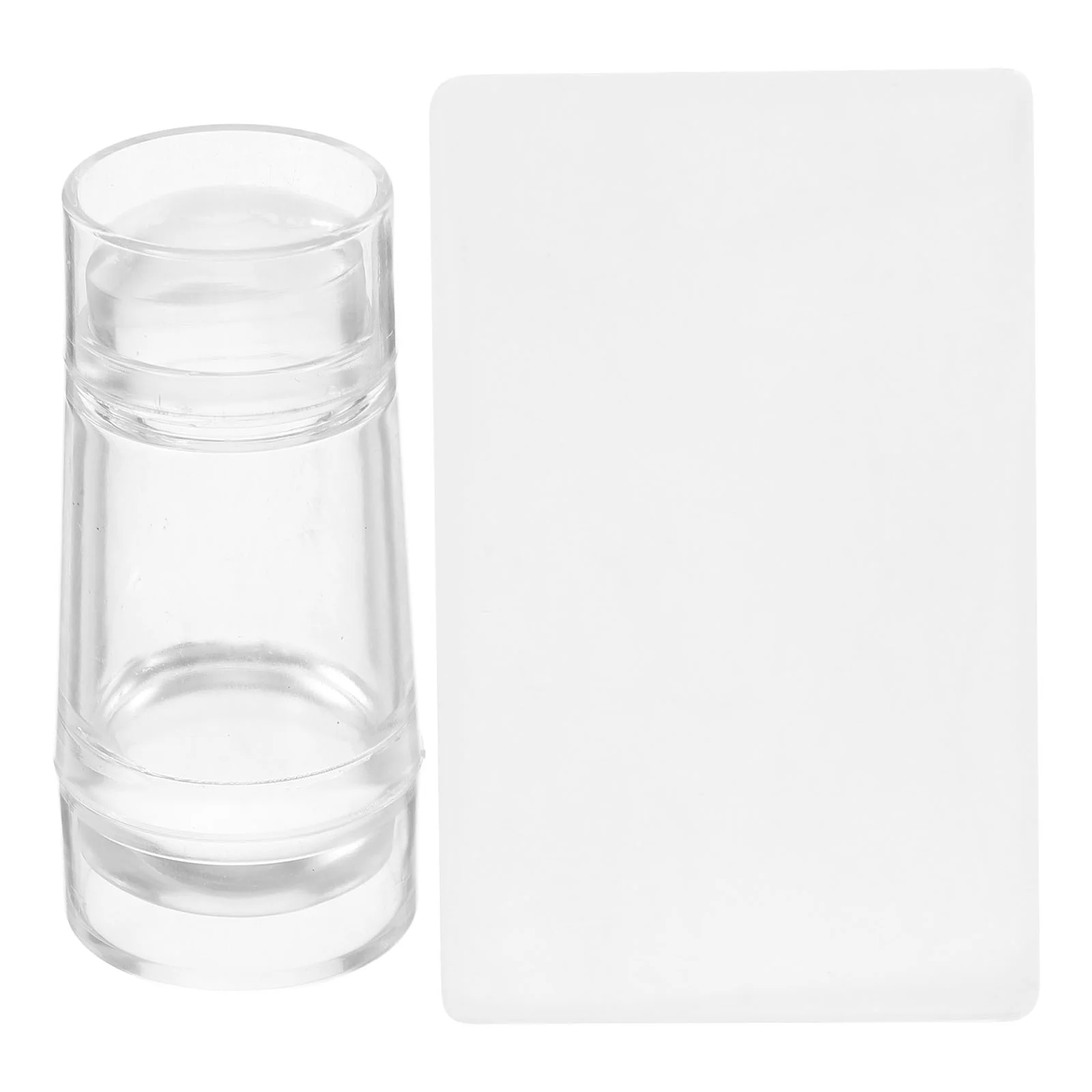 Инструмент для штампа штамп ногтей французские штампы наконечник прозрачный