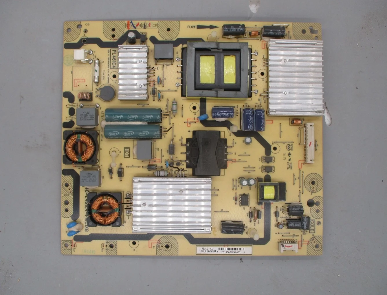 

Disassemble for Tcl D49a561u Power Board 40-l461c4-pwc1xg 08-pl461e4-pw200aa