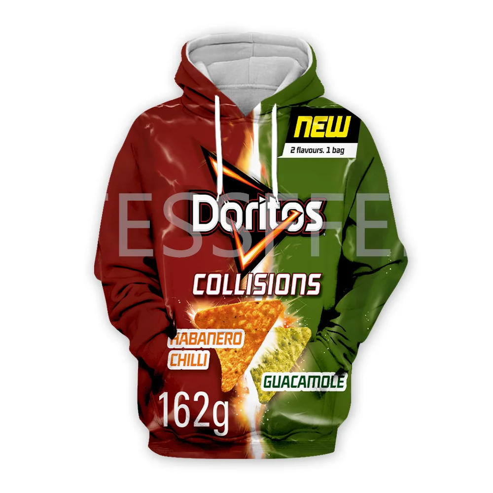 Newest Foods Potato Chips Candy Sauce Chocolate Snacks 3DPrint Harajuku Pullover Streetwear Unisex Casual Funny Jacket Hoodies 4
Newest Foods Potato Chips Candy Sauce Chocolate Snacks 3DPrint Harajuku Pullover Streetwear Unisex Casual Funny Jacket Hoodies 4