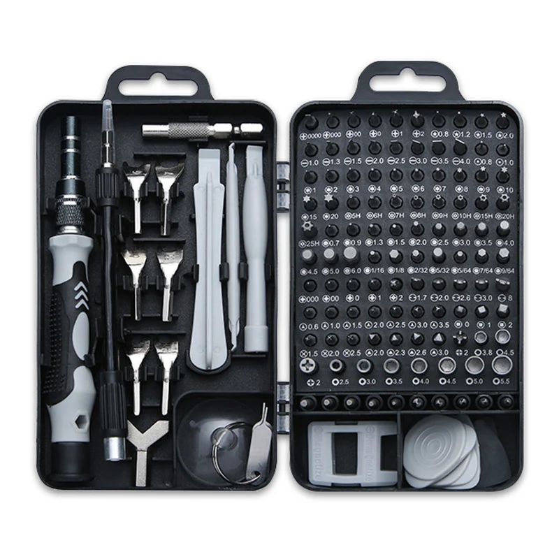 

135 In 1 Screwdriver Set Magnetic Torx Phillips Screw Bit Kit Multi-function Repair Hand Tools Wrench Repair Phone PC Tools