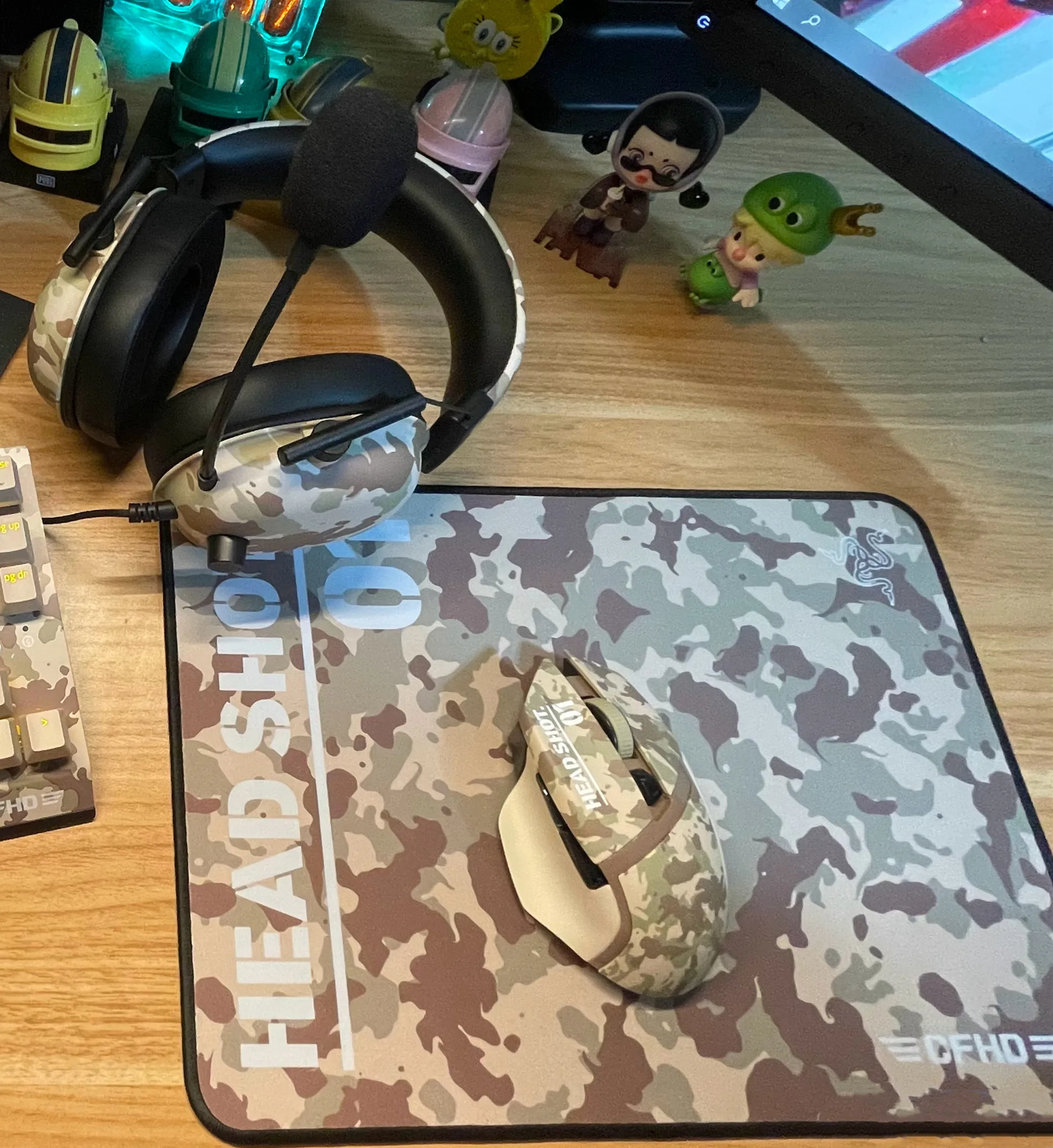 

Razer Basilisk X Hyperspeed CFHD 2.4GHZ Wireless Gaming Mouse Camouflage 5G Dual Mode Bluetooth 5.0 Game Mouse 16000DPI
