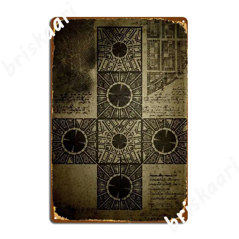 

Металлическая табличка Hellraiser Lament Configuration