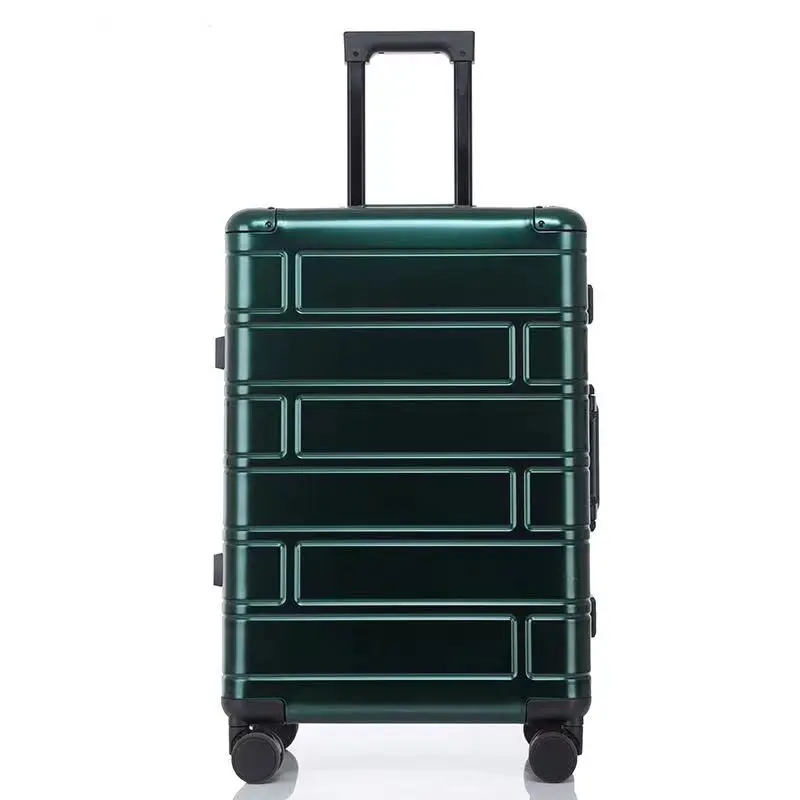 All Aluminum Suitcase 24 Inch Aluminum Frame Universal Wheel Trolley Case 20 Inch Password Boarding Case Portable Case