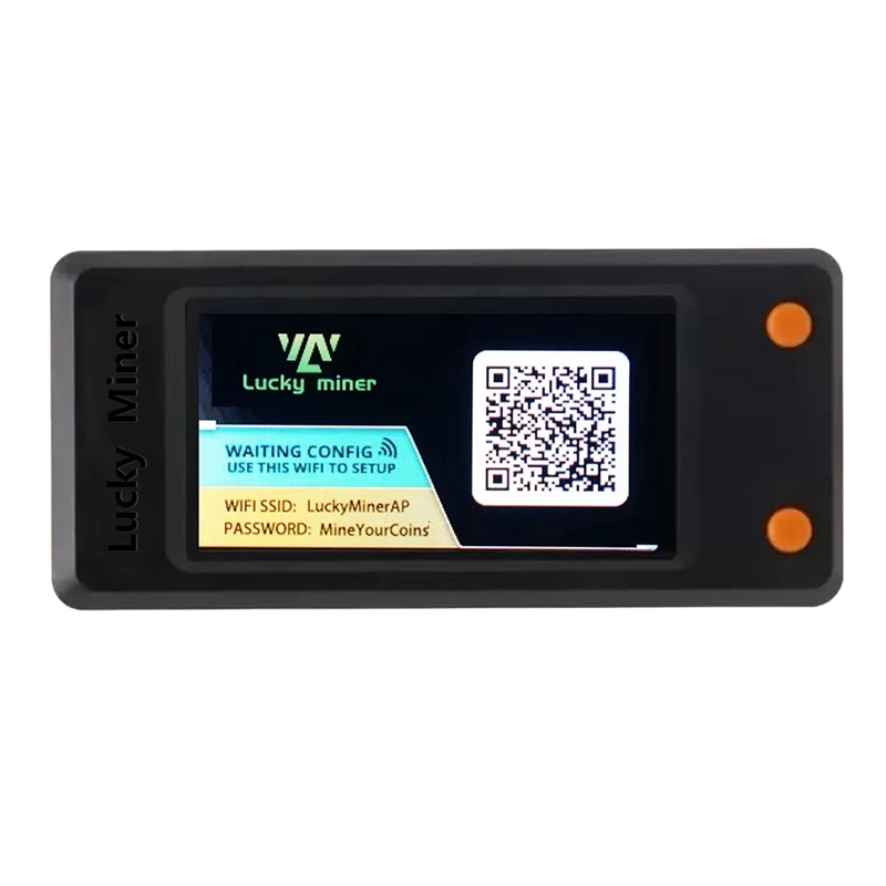 Для нового Lucky Miner LV02 Nerdminer Bitcoin SOLO Lotto Machine BTC Winning 75KH/S