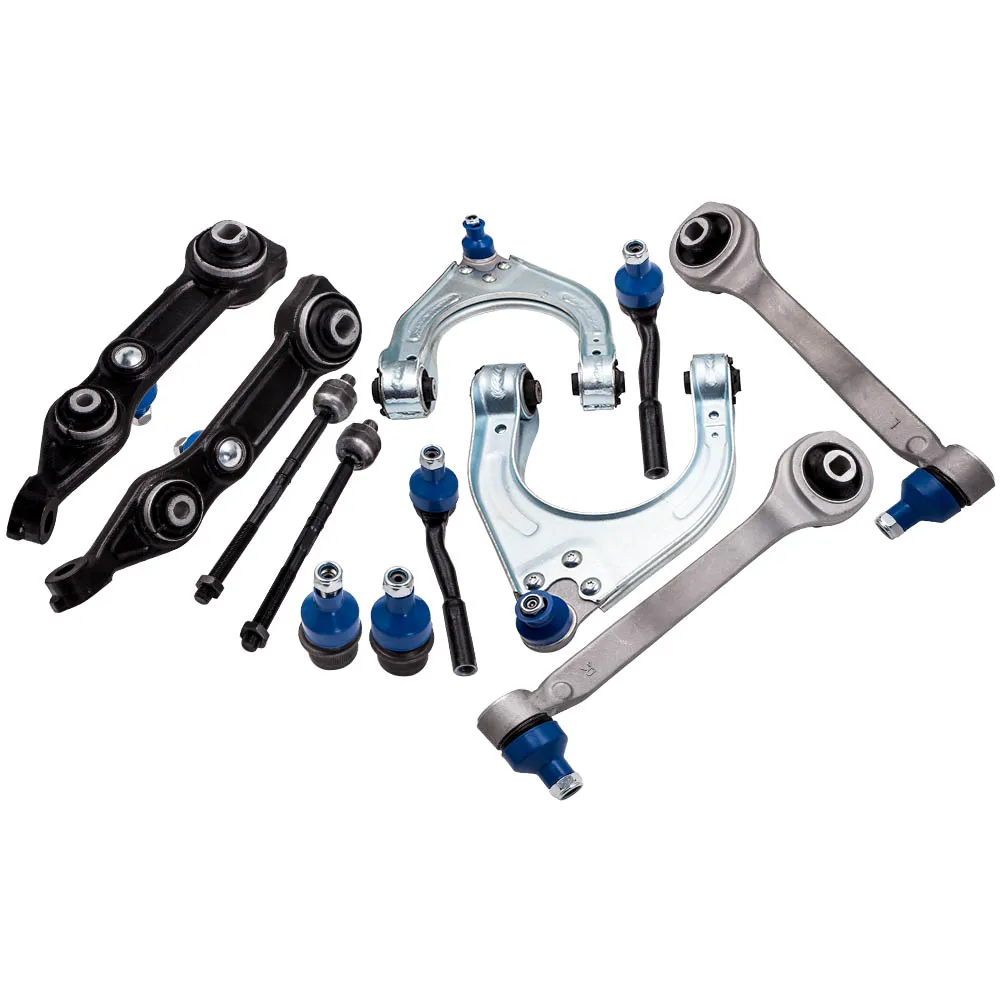 

12 Pcs Front Control Arms Tie Rods Assembly for Mercedes Benz E550 2007-2008