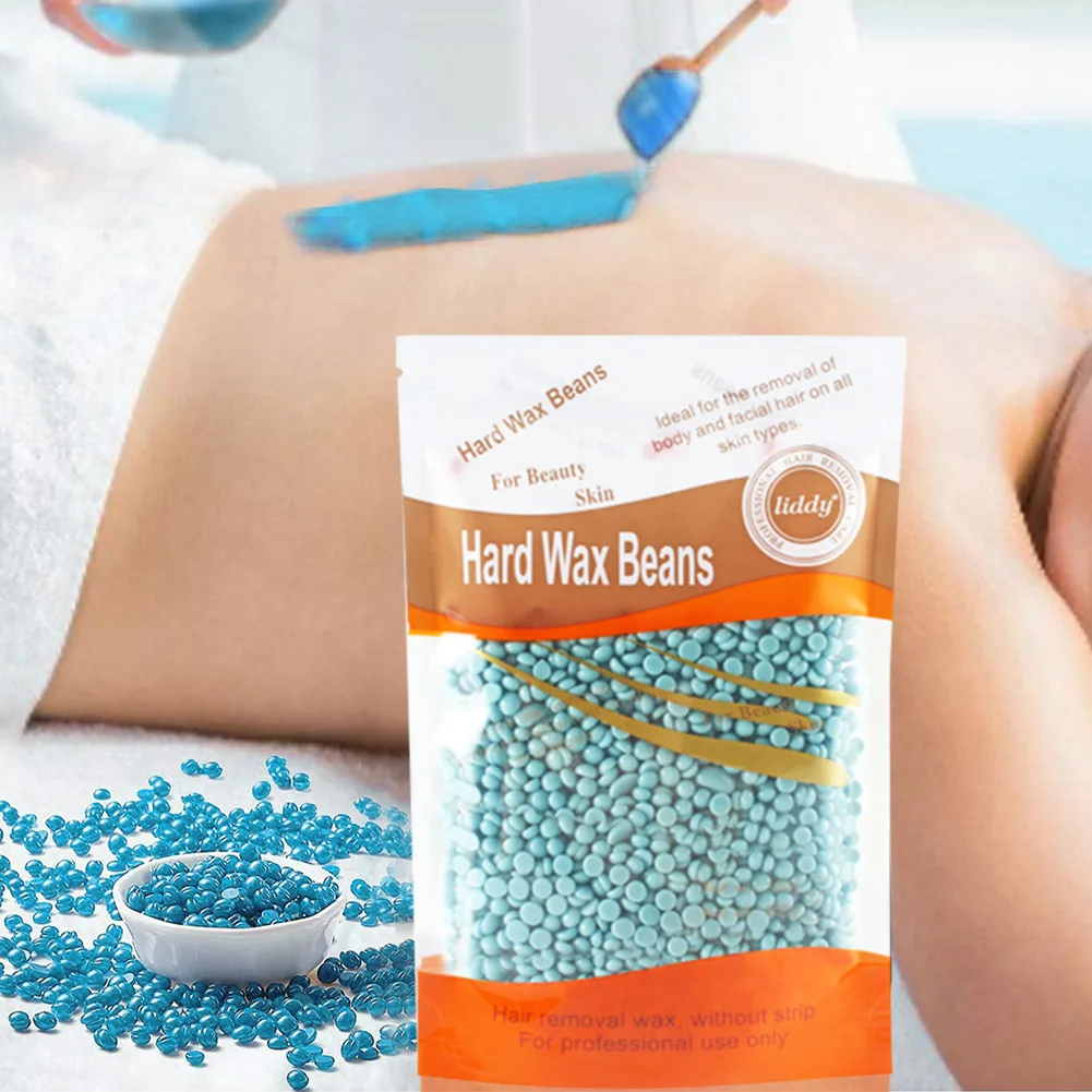 

100/300g Wax Beans Depilatory Hard Wax Beans Hair Removal Painless Waxing Face Legs Arm Body Skin Care for Unisex