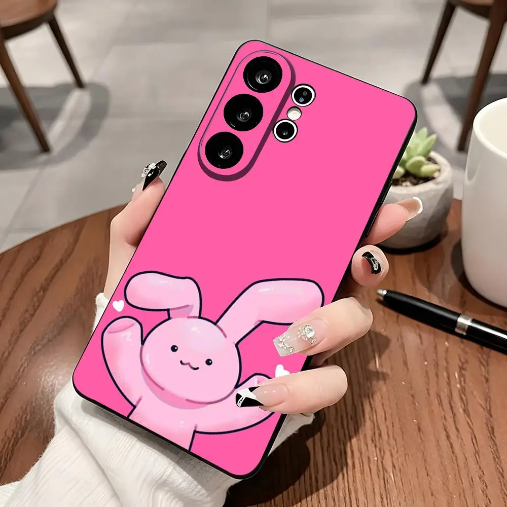 Фото Чехол для телефона Honey Senpai Usa-chan для Samsung S26 Ultra S25 Edge S23 S22 S21 S20 A57 A37 A17 Plus S24 Fe №5