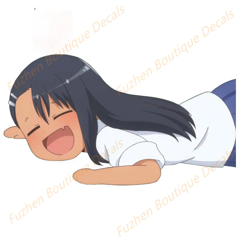 

Fuzhen Boutique Decals Exterior Accessories for Nagatoro Car Stickers Sunscreen Decals Vinyl Laptop Trunk Decor Car Goods