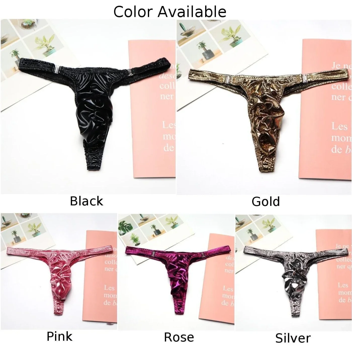 Короткие трусики-стринги трусы мужские стринги сексуальные и яркие цветные из