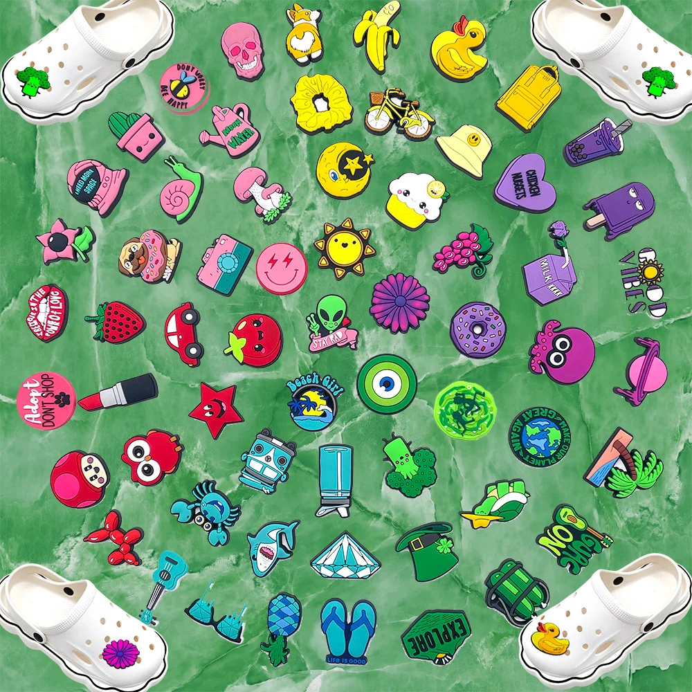 

8-10 шт., подвески для обуви из ПВХ